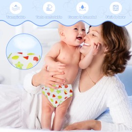 12 Pañales Ecológicos Reutilizables De Tela 12+12 Insertos