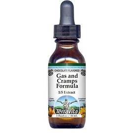 Gas and Cramps Formula Glycerite Liquid Extract (1:5) - Chocolate Flavored (1 oz, ZIN: 523549)