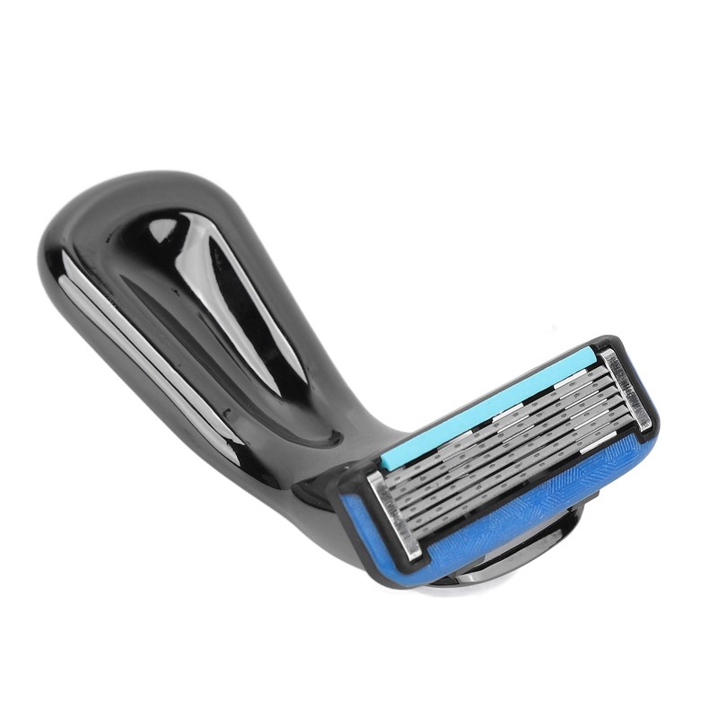 Men Manual Razor Six Blades Waterproof Precise Portable Removable Quick