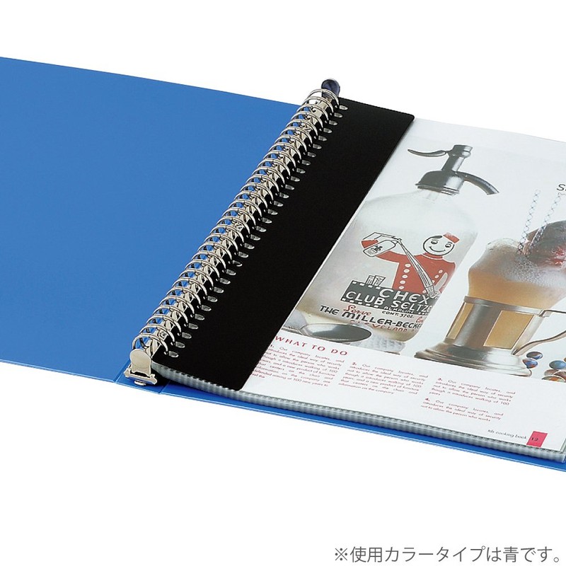 Kokuyo clear. Book Replacement Paper Type B5 , Red
