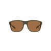 Native Men's XD9040 Gorge Square Sunglasses, Matte Olive/Brown Polarized, 59