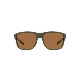 Native Men's XD9040 Gorge Square Sunglasses, Matte Olive/Brown Polarized, 59 mm