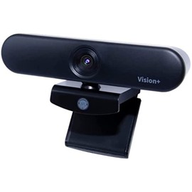 JPL Vision & Voice USB 1080p HD Webcam, ideal for Remote Home Workers, Office Workers, Students, Schools or Universities - Black