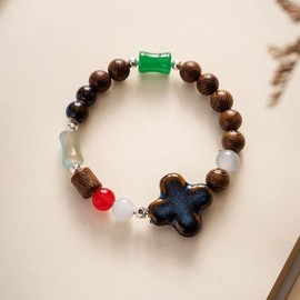 Blue Evil Eye Anklet Bracelet for Women Red Thread String Bracelets (cross 2)