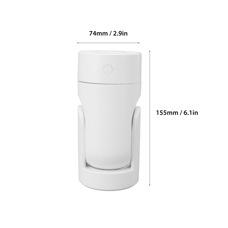 Portable Mini Humidifier Automatic Head Shaking Spray USB Cool Mist