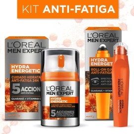 Kit Hydra Energetic Men Expert: Crema + Roll-on Antiojeras