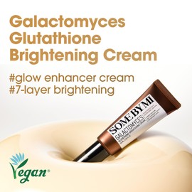 SOME BY MI Galactomyces Glutathione Brightening Cream - 1.35Oz, 40ml - Brightening & Hydrating Korean Face Moisturizer - Rice and Glutathione Face Cream for Smooth and Radiant Skin - Korean Skin Care