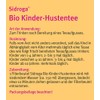 Sidroga Bio Kinder-Hustentee – Arzneitee mit Heilpflanzen bei Erkältung und
