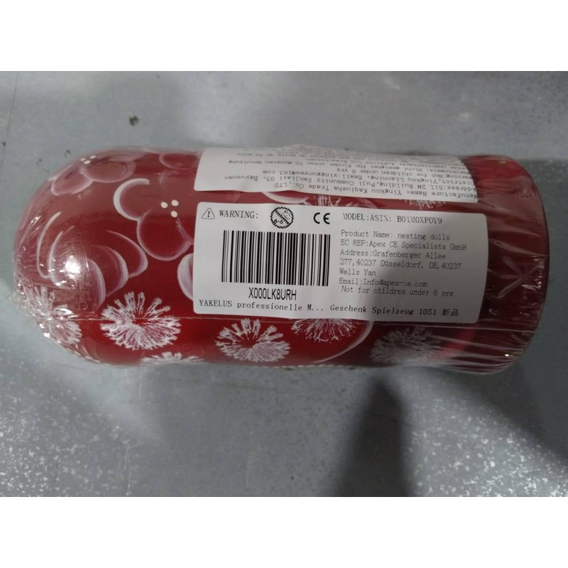 YAKELUS Russian Nesting Dolls for Kids Matryoshka Doll 10pcs Handmade1051