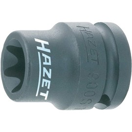 HAZET TORX E Socket Wrench for Impact (Drive: 0.5 inch (12.7 mm) 900S-E14