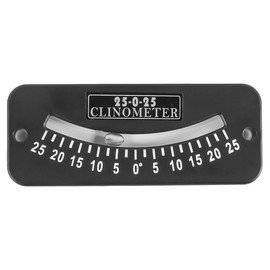 VOANZO Mini Inclinometer Angle Clinometer 25-0-25 Mini Protractor Slope Meter Clinometer Goniometer for Ship Routes