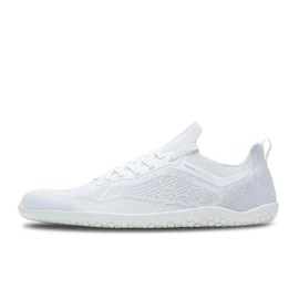 VIVOBAREFOOT Primus Lite Knit Womens | Barefoot Trainers | Ultra-Lightweight Shoe | Build Strength, Balance & Mobility | Wide Fit Grounding Shoes Bright White