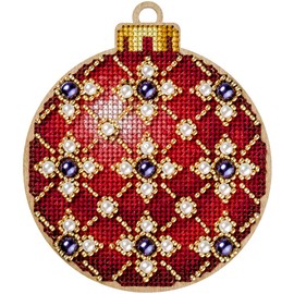 Wizardi Wonderland Crafts Cross-Stitch kit on Wood FLW-009