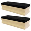 2 Pieces of Blackboard Eraser, Blackboard Eraser with Wooden Handle,