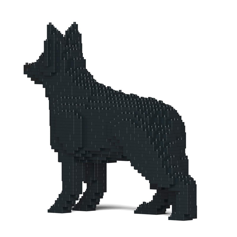 JEKCA German Shepherd 01S-M03 | Dog Plastic Building Blocks |