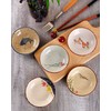WHJY Japanese Retro Porcelain Side Dish Ceramic Side Dishes Bowl