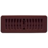 Floor Register 3IN x 10IN Brown Plastic