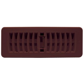 Floor Register 3IN x 10IN Brown Plastic