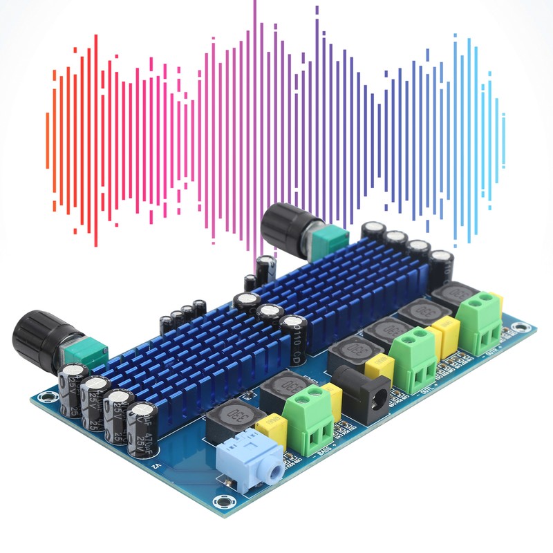 Power Amplifier Board TPA3116 Chip D2 2.1 Channels Bass Audio