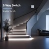 MVAVA Light Switch Single 1 Way Light Switch Flush-Mounted with