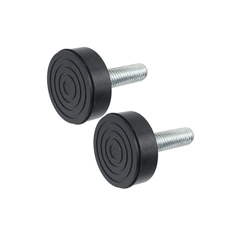 SPARES2GO Universal Washing Machine Adjustable Screw in Foot (Pack of