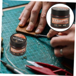 Hohopeti Leather Recoloring Balm Kit for Couches Leather Repair and Restoration Waterproof 2-Color Options for Furniture Car Seats and Shoes