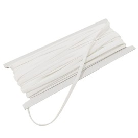 16 m Elastic Band for Masks, 16 m x 4 mm Width, Elastic Band for Sewing, Rubber for Sewing Clothes, Crafts, White Elastic Sewing (4 mm x 16 m)