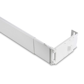 Wide Pocket Curtain Rod 48-84 inch