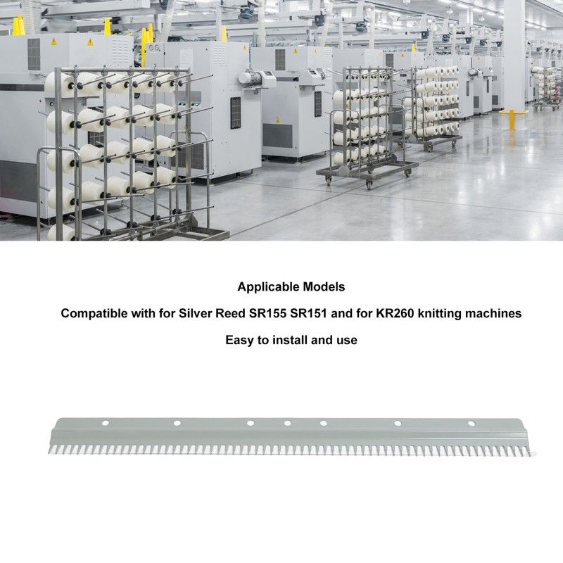 Cast On Comb Replacement Metal Knitting Machine Needle Comb for