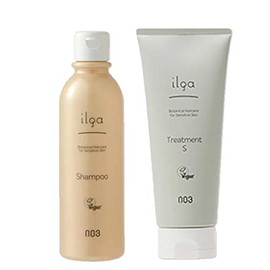 Number Three Irga Medicated Shampoo 8.5 fl oz (250 ml) + Treatment, S, 7.1 oz (200 g) Set