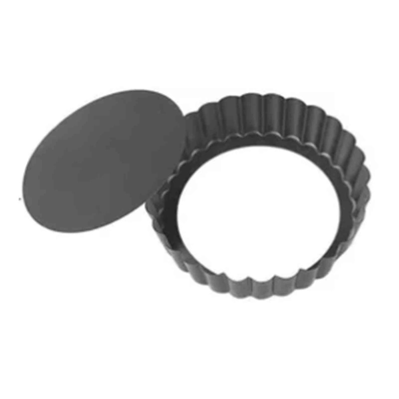 6Pcs 3in Quiche Pan Food Grade Prevents Sticking Carbon Steel