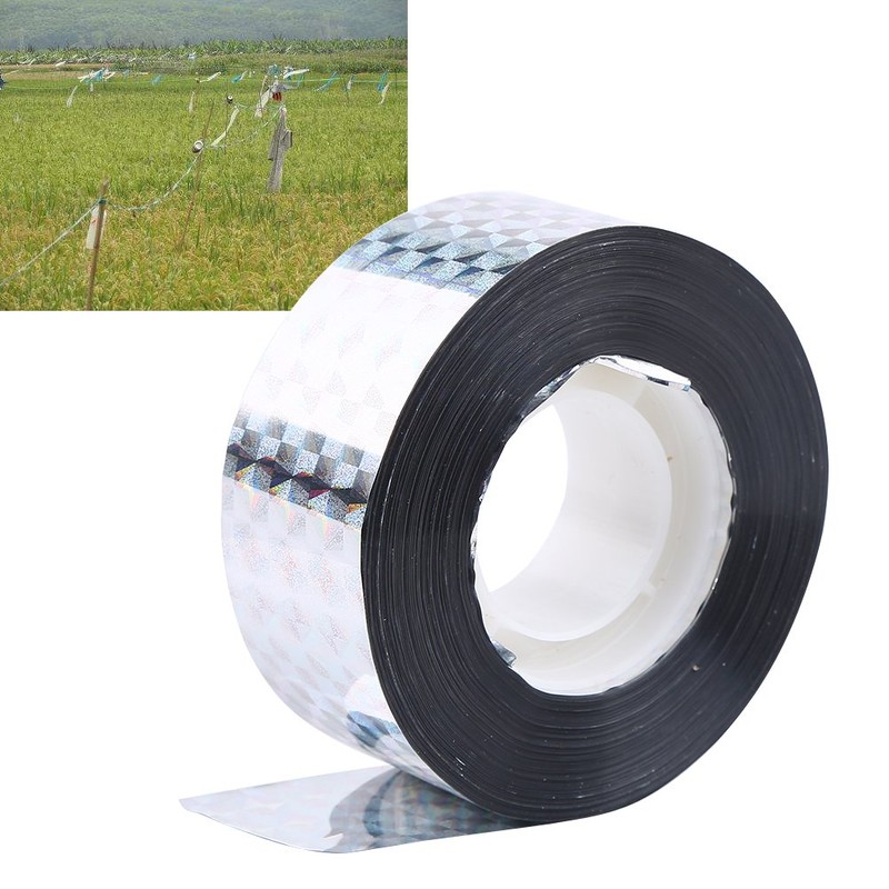 Diyeeni 90M Bird Deterrent Tape Audible Visual Flash Reflective Pigeon