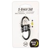NITEIZE S-Biner 360° Slide Lock Carabiner S-Shaped Swivel with Lock