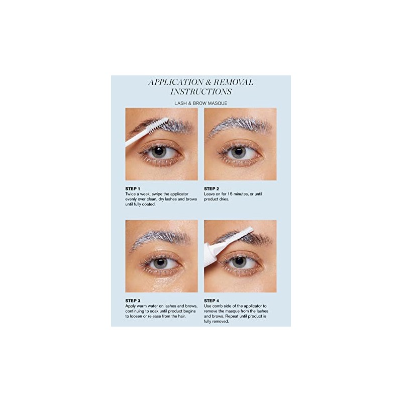 RevitaLash Cosmetics, Lash & Brow Masque, Hypoallergenic & Cruelty-Free