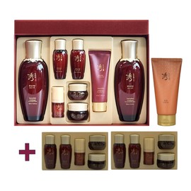 Sooryehan Hyobidam Fermented 2 Type Special Set + 5 Fermented Types Travel Size 2 + Add 100ml Foam Cleansing / 수려한 효비담 발효 2종 기획세트+발효 5종 여행용 2개+폼클렌징 100ml 추가