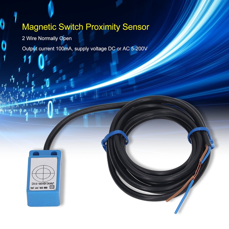 5Pcs 2 Wire Magnetic Switch Normally Open High Frequency Magnetic