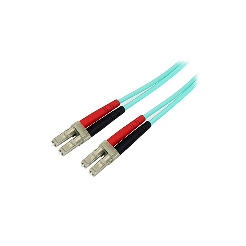StarTech.com 10m 10 Gb Aqua Multimode 50/125 Duplex LSZH Fiber