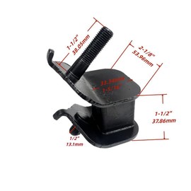 POWER PRODUCTS 4PCS Anti-Vibration Rubber Mounts--Compatible Replacement for Predator Inverter Generators 9500-Watt Surge / 7600-Watt Running (SKU# 71365, 59188)