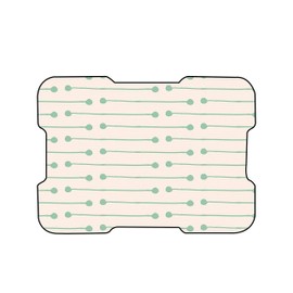 Bonamaison, Digital Bedruckt Mauspad, rutschfeste Unterseite, für Büro und Zuhause, Größe: 22x18 cm