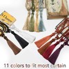 BEL AVENIR Curtain Tiebacks Hand-Woven Holdbacks Home Decorative Tassels Tiebacks