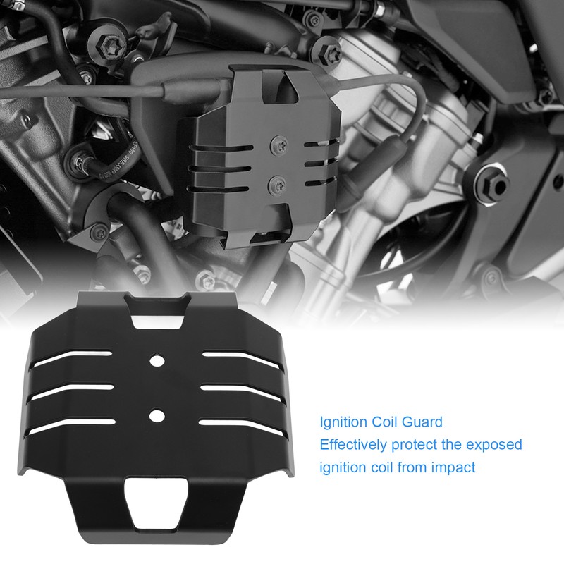 Ignition Coil Guard Black Powder Coated Precise Protective Cover Replacement