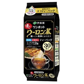 Itoen One Pot, Dark Oolong Tea, Eco Tea Bag, 0.2 oz (5.0 g) x 30 Bags x 4 Packs