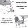 Boat Skeg Repair Guard Replacement Kit Fits MerCruiser Alpha 1