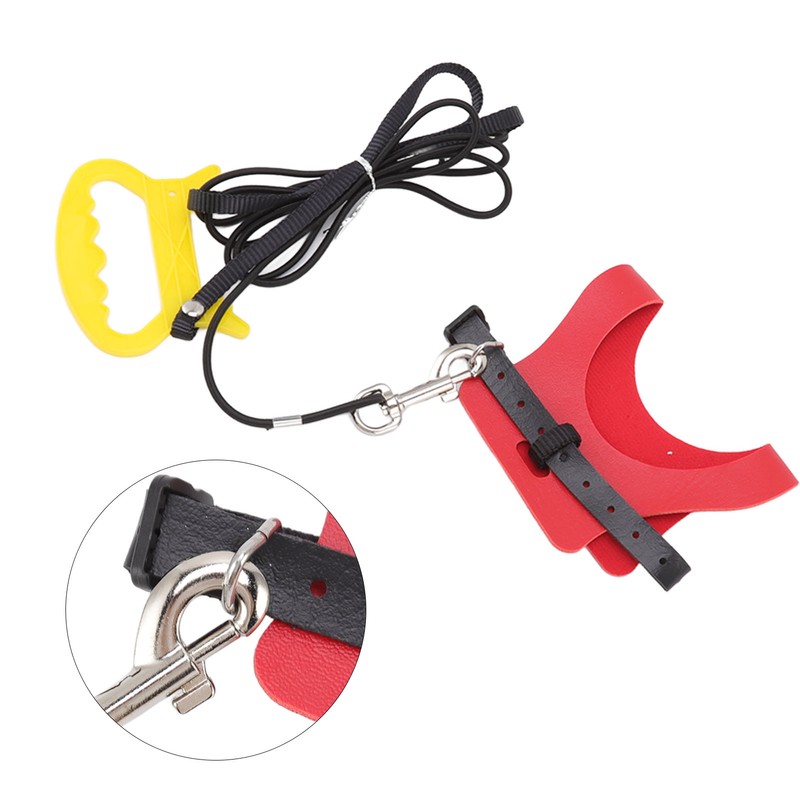 Bird Harness Leash Elastic Easy To Wear Portable Bird Traction