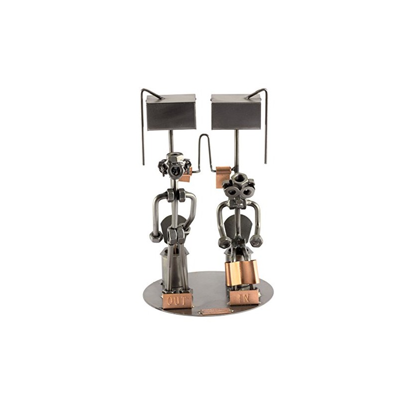 Steelman24 I Nuts and bolts sculpture Out & In I