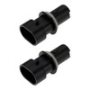 2 x License Plate Light Socket 1217215 90442396 Compatible with