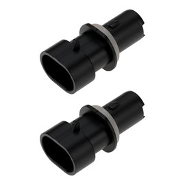 2 x License Plate Light Socket 1217215 90442396 Compatible with Vauxhall Meriva B