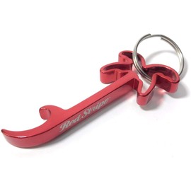 Red Stripe Jamaican Lager Palm Tree Keychain Bottle Opener
