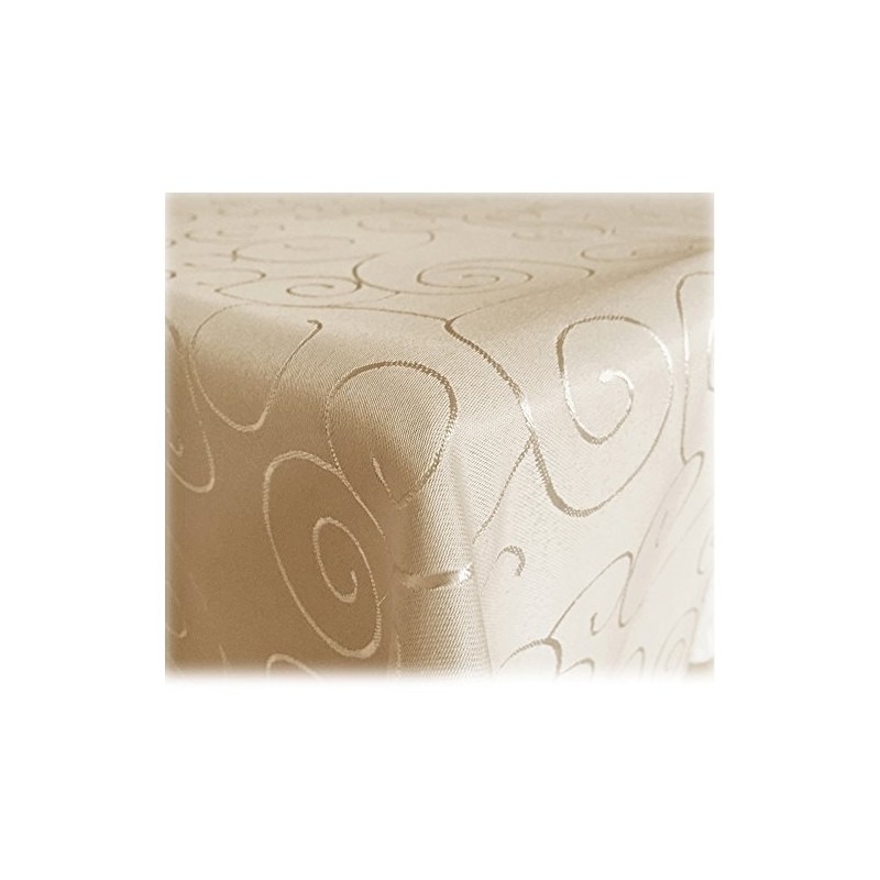 Jemidi Tablecloth. Satin Ornaments. Elegant Tablecloth. 31 Sizes and 7