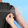 Lekgavd Goniometer 12 Inch, 360 Degree Plastic Orthopedic Angle Ruler,